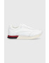 Tommy Hilfiger sportcipő FW0FW06836 LUX LEATHER SNEAKER fehér - Pepit.hu