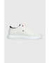 Tommy Hilfiger sportcipő LIGHTWEIGHT TEXTILE CUPSOLE fehér FM0FM04426 - Pepit.hu