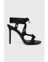 Tommy Hilfiger szandál High Heel Strappy fekete - Pepit.hu