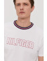 Tommy Hilfiger t-shirt fehér férfi nyomott mintás - Pepit.hu