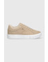 Tommy Hilfiger velúr sportcipő VULC SUEDE SNEAKER LO bézs FW0FW07548 - Pepit.hu