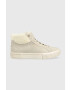 Tommy Hilfiger velúr sportcipő Warmlined High Sneaker bézs - Pepit.hu