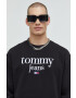 Tommy Jeans felső fekete férfi nyomott mintás - Pepit.hu