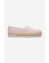 Toms espadrilles Heavy Twill Platform Rope Alpargata rózsaszín - Pepit.hu