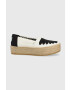 Toms espadrilles Valencia bézs platformos - Pepit.hu