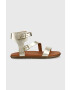 Ugg bőr szandál Solivan Strap sárga női 1128632 - Pepit.hu