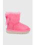 Ugg gyerek hócipő velúrból Bailey Bow II Mini - Pepit.hu