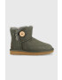 Ugg hócipő W Mini Bailey Button Ii zöld - Pepit.hu