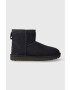 Ugg velúr hócipő Classic Mini II sötétkék 1016222 - Pepit.hu