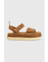 Ugg velúr szandál Goldenstar barna női platformos 1136783 - Pepit.hu