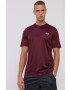 Under Armour t-shirt 1361426 barna férfi sima - Pepit.hu