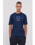 Under Armour t-shirt 1366421 fekete nyomott mintás - Pepit.hu