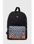 Vans gyerek hátizsák BY NEW SKOOL BACKPAC fekete kis mintás - Pepit.hu