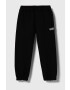 Vans gyerek pamut melegítőnadrág CORE BASIC FLEECE PANT VN000657BLK1 fekete sima - Pepit.hu