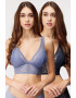 Dorina 2 PACK Lana Eco Bralette melltartó - Pepit.hu