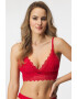 HUGO BOSS HUGO Lace Red Bralette melltartó - Pepit.hu