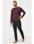 Jack & Jones JACK AND JONES Basic Label pizsama hosszú - Pepit.hu