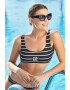 Karl Lagerfeld Stripes bikinifelső - Pepit.hu