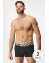 Under Armour 3 DB fekete boxeralsó Cotton - Pepit.hu