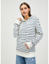 Ragwear Berit Stripes Melegítő felső Fehér - Pepit.hu