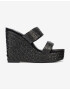 Steve Madden Sunflower Wedge Telitalpú cipő Fekete - Pepit.hu