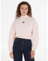 Tommy Jeans Mock Neck Badge Boxy Cropped Melegítő felső Rózsaszín - Pepit.hu