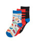 adidas 3 pár hosszú szárú gyerek zokni Mickey Mouse Crew Socks 3 Pairs IB6776 Fekete - Pepit.hu