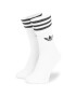 adidas 3 pár uniszex hosszú szárú zokni Solid Crew Sock S21489 Fehér - Pepit.hu