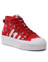 adidas Cipő Nizza Platform Mid Tm W GY9561 Piros - Pepit.hu