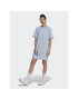 adidas Hétköznapi ruha Essentials 3-Stripes Single Jersey Boyfriend Tee Dress IL3315 Kék Loose Fit - Pepit.hu