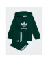 adidas Melegítő Adicolor Hoodie Set IB8630 Zöld Regular Fit - Pepit.hu