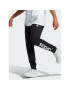 adidas Melegítő alsó Essentials French Terry Tapered Cuff Logo Joggers IC0063 Fekete Regular Fit - Pepit.hu