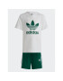 adidas Melegítő ruha szett Adicolor Shorts and Tee Set IB8663 Zöld Regular Fit - Pepit.hu