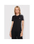 adidas Póló Loungewear Essentials 3-Stripes GL0784 Fekete Slim Fit - Pepit.hu