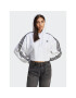 adidas Pulóver Adicolor Classics Crop Hoodie IB7387 Fehér Loose Fit - Pepit.hu