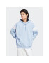 adidas Pulóver Adicolor Classics Cut Line Hoodie IB9944 Kék Loose Fit - Pepit.hu