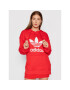 adidas Pulóver adicolor Trefoil H33588 Piros Regular Fit - Pepit.hu