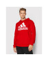 adidas Pulóver Essentials Big Logo GV0249 Piros Regular Fit - Pepit.hu