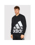 adidas Pulóver Essentials Brandlove French Terry HE1781 Fekete Loose Fit - Pepit.hu