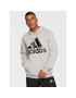 adidas Pulóver Essentials Fleece Big Logo GK9577 Szürke Regular Fit - Pepit.hu