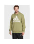 adidas Pulóver Essentials Fleece Big Logo H12201 Zöld Regular Fit - Pepit.hu