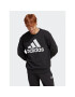 adidas Pulóver Essentials French Terry Big Logo Sweatshirt IC9324 Fekete Regular Fit - Pepit.hu