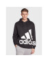 adidas Pulóver Essentials Giant Logo HL6925 Fekete Loose Fit - Pepit.hu