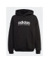 adidas Pulóver Fleece IL4935 Fekete Loose Fit - Pepit.hu