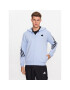 adidas Pulóver Future Icons 3-Stripes Full-Zip Hoodie IC8262 Kék Regular Fit - Pepit.hu