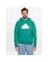 adidas Pulóver Future Icons Badge of Sport Hoodie IC3751 Zöld Regular Fit - Pepit.hu