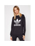 adidas Pulóver Trefoil Crew FM3272 Fekete Regular Fit - Pepit.hu