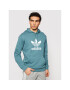 adidas Pulóver Trefoil GN3461 Zöld Regular Fit - Pepit.hu