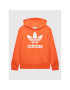 adidas Pulóver Trefoil HK0273 Narancssárga Regular Fit - Pepit.hu