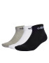 adidas Rövid unisex zoknik Linear Ankle Socks Cushioned Socks 3 Pairs IC1304 Szürke - Pepit.hu